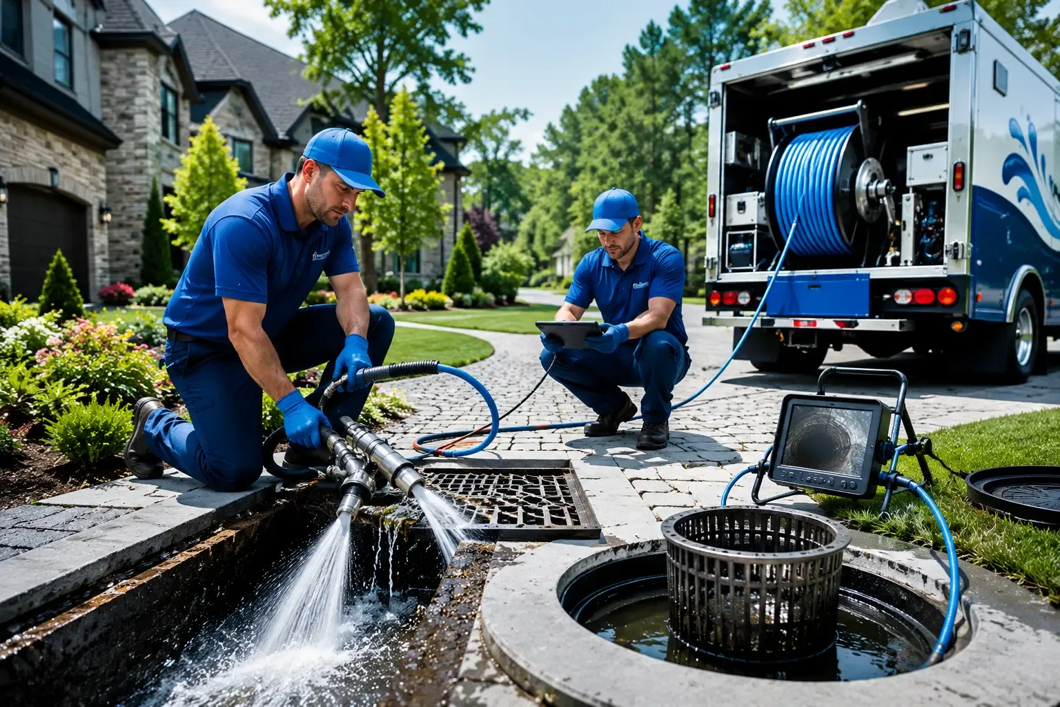 Local outdoor drain cleaning professionals in Henriette, MN