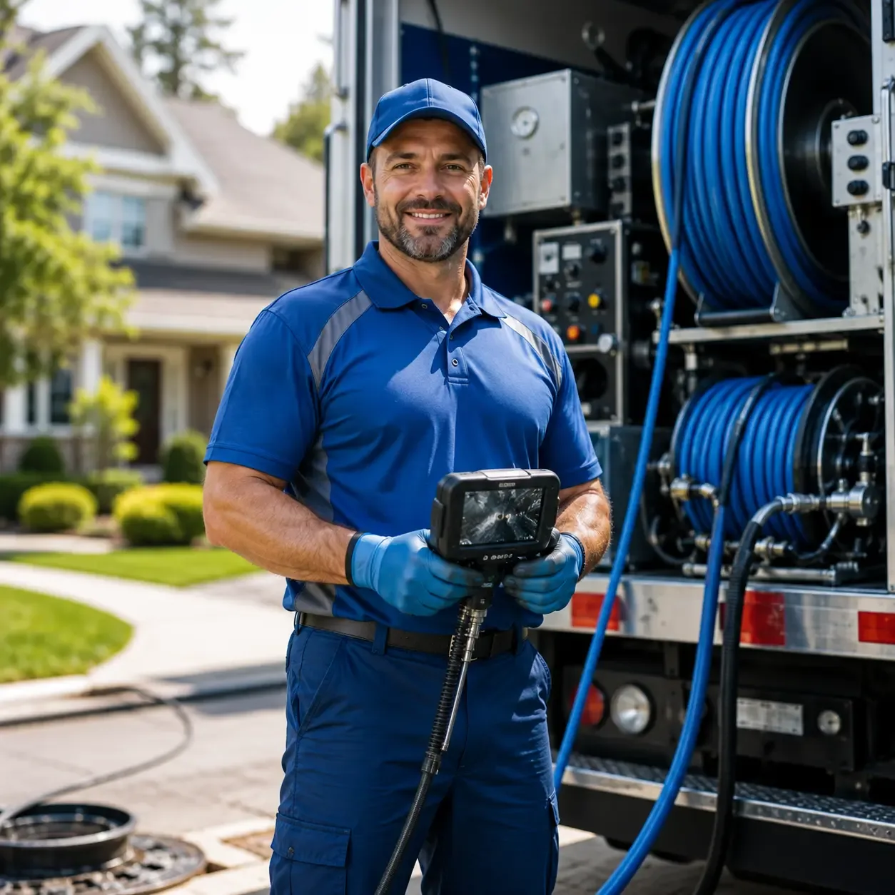 Local outdoor drain cleaning specialists in Henriette, MN